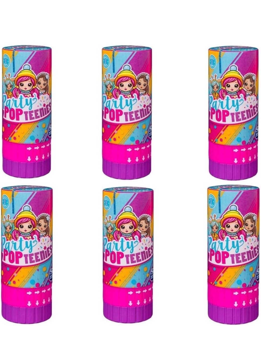 Party Pop Teenies Surprise Popper - Multi-Color
